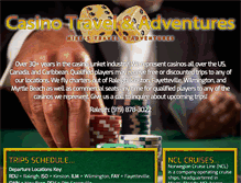 Tablet Screenshot of casinotripsnc.com